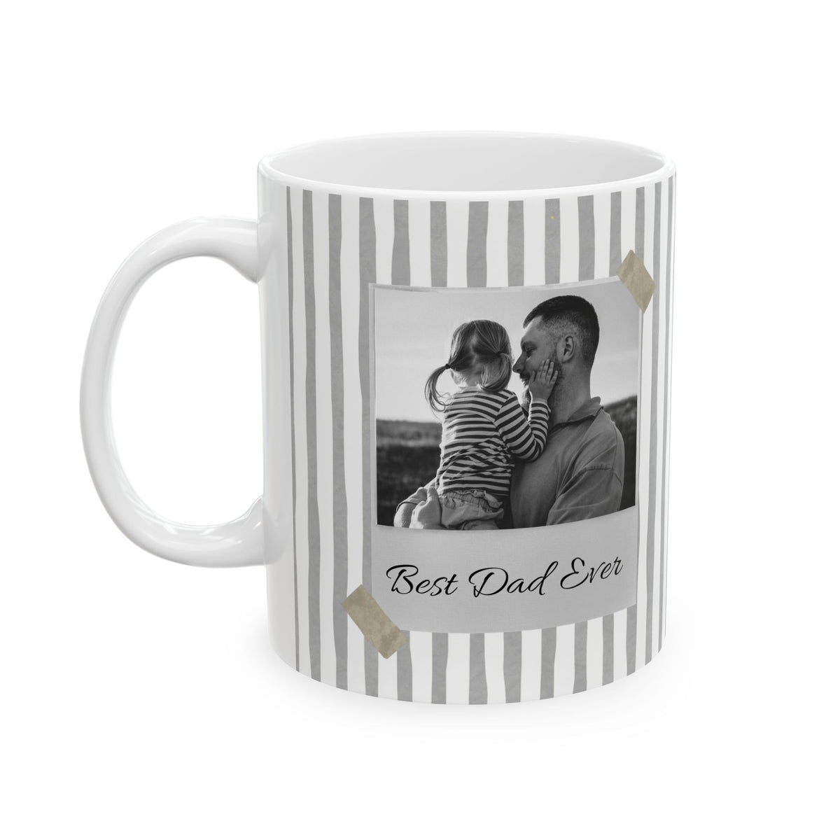 Personalized Best Dad Ever Mug with Photo | Custom Dad Gift