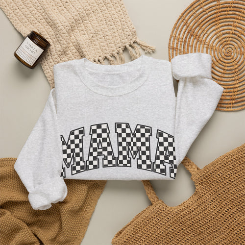 Checkered MAMA Sweatshirt