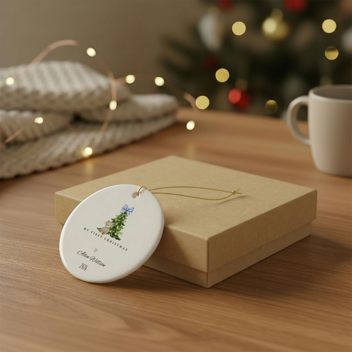 My First Christmas Ornament | Baby's First Christmas Keepsake