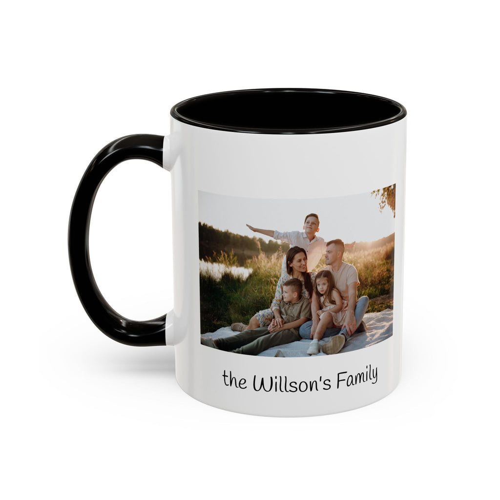 Personalized Family Photo Coffee Mug