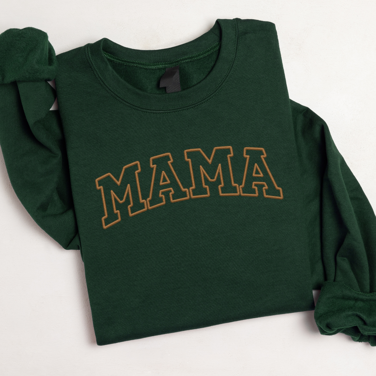 Personalized Mama Sweatshirt with Kids Names | Embroidered Mama Crewneck | Custom Mom Sweatshirt