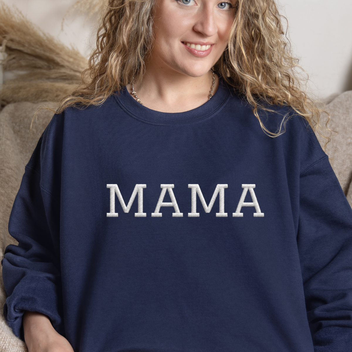 Personalized Embroidered Sweatshirt | Unisex Family Gift