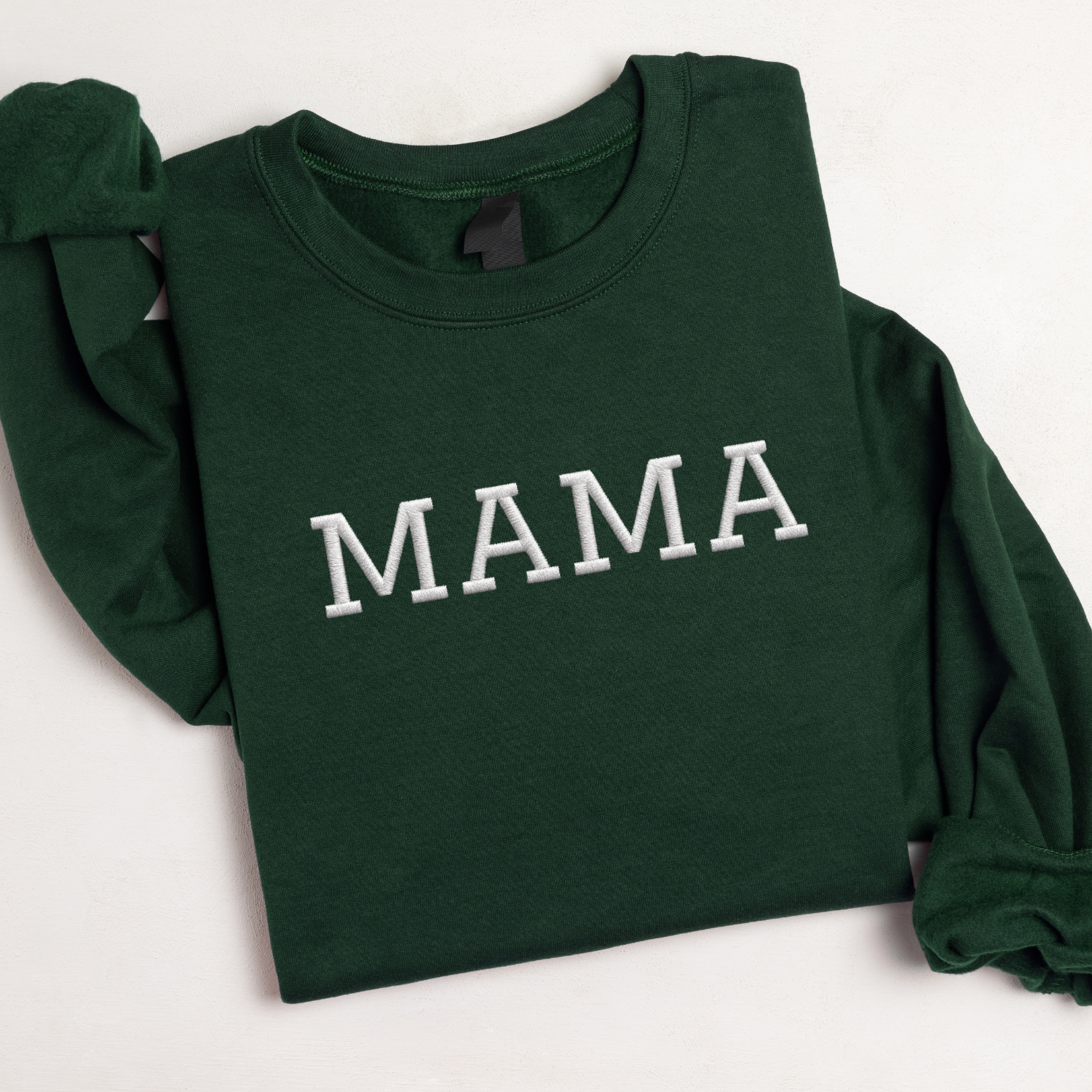 Personalized Embroidered Sweatshirt | Custom MAMA DAD AUNTIE GRANDMA Crewneck | Unisex Family Gift