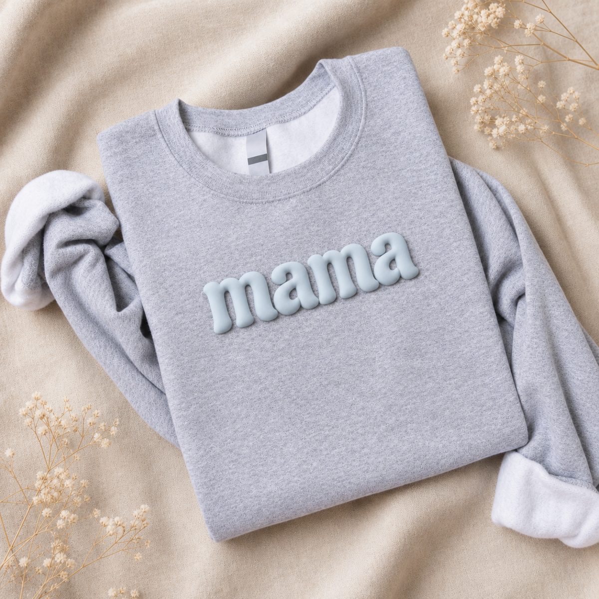 Puff Print MAMA Shirt