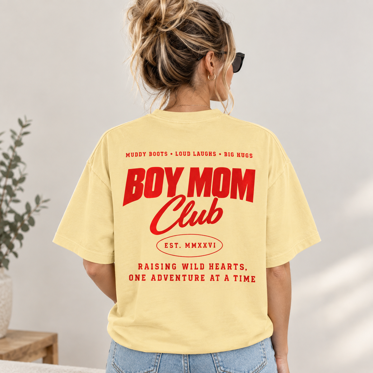 Boy Mom Club T-Shirt | Mom Gift