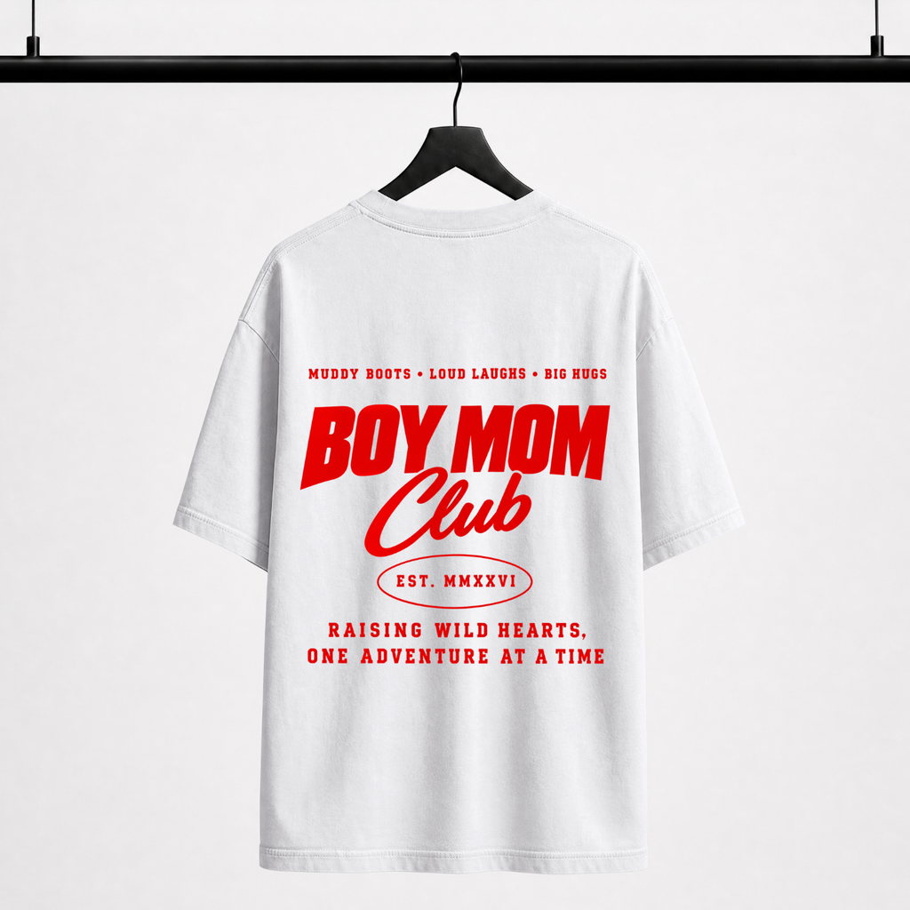 Boy Mom Club T-Shirt | Mom Gift