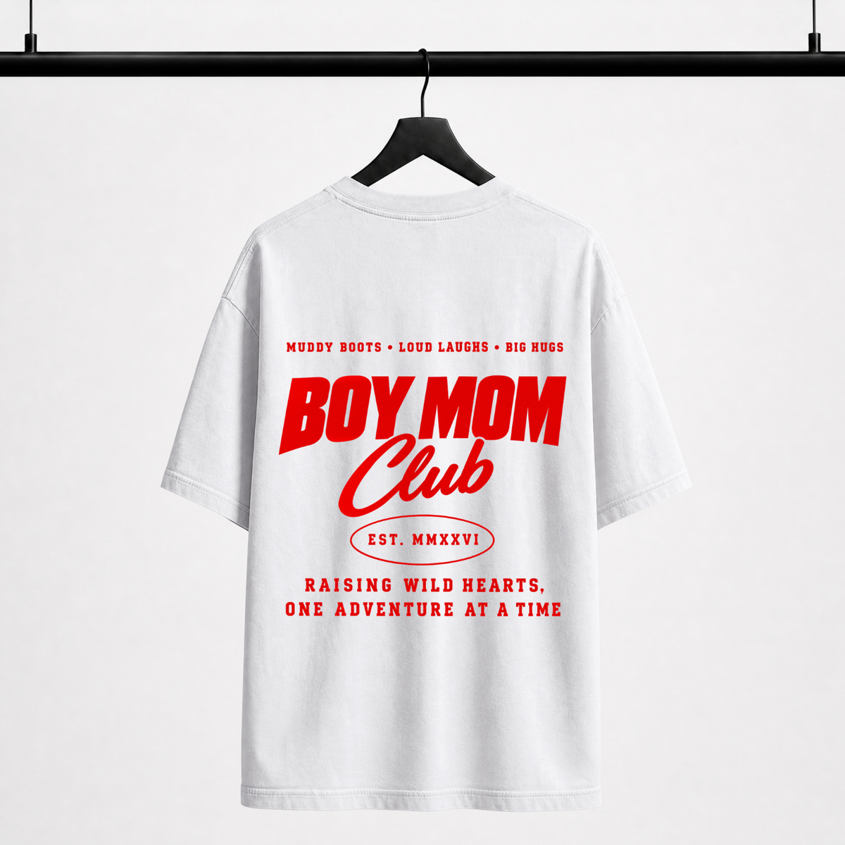 Boy Mom Club T-Shirt | Mom Gift