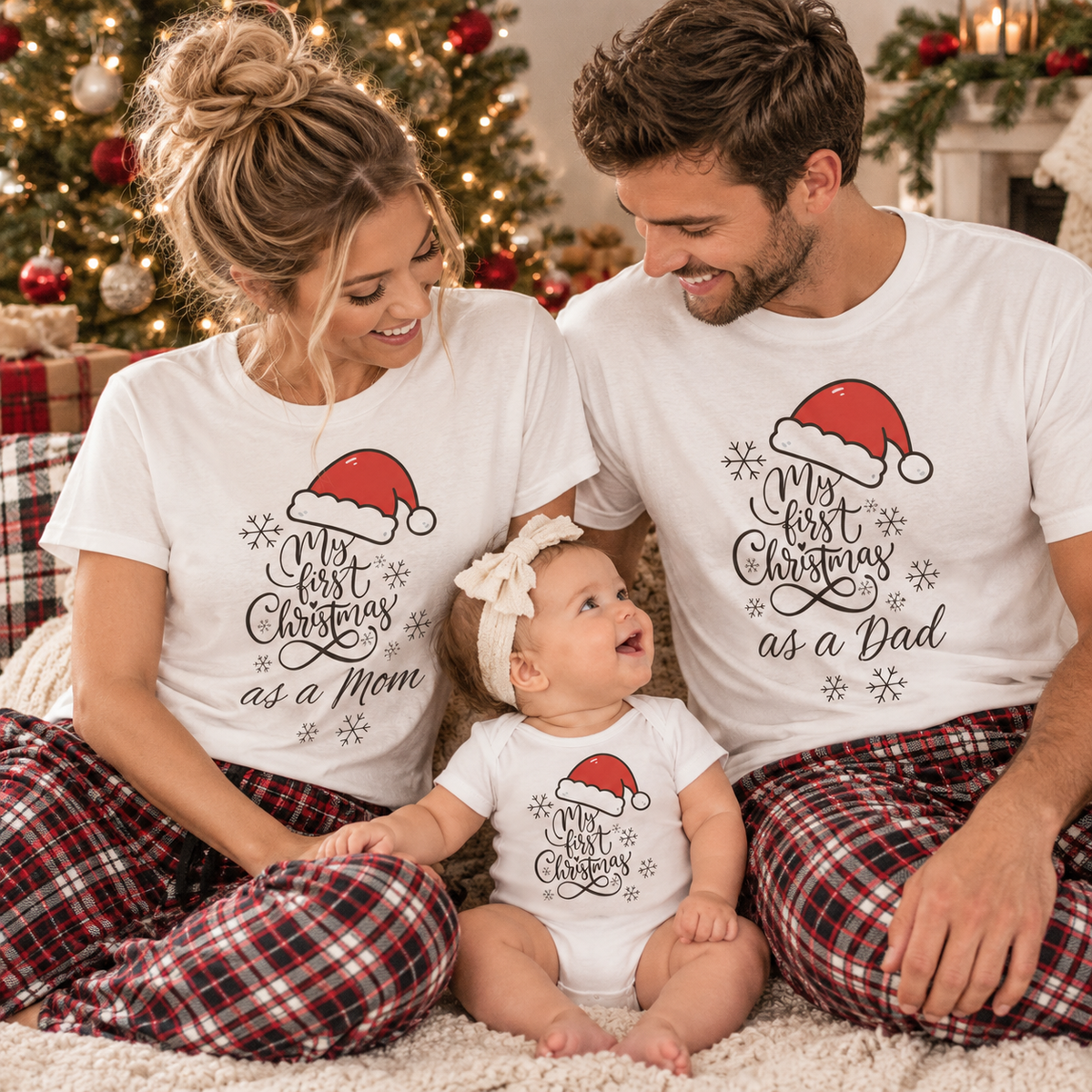Baby's First Christmas Bodysuit | Baby Gift