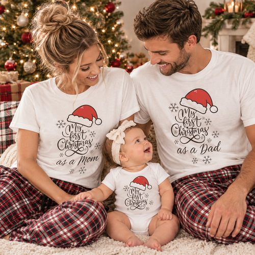 Baby's First Christmas Bodysuit | Baby Gift