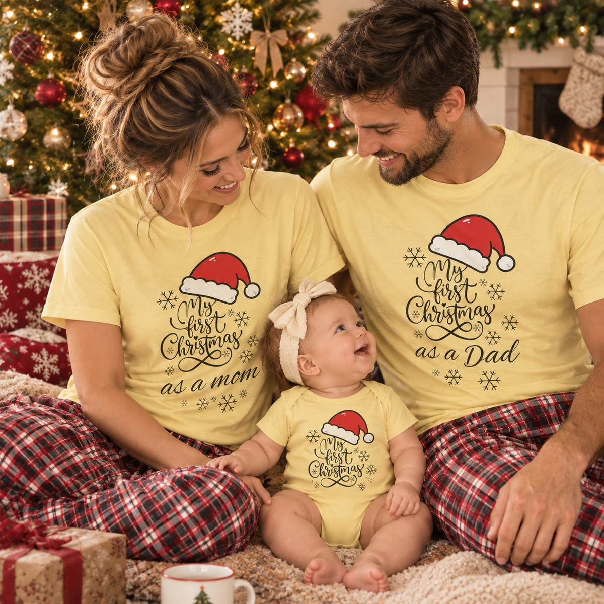 Baby's First Christmas Bodysuit | Baby Gift