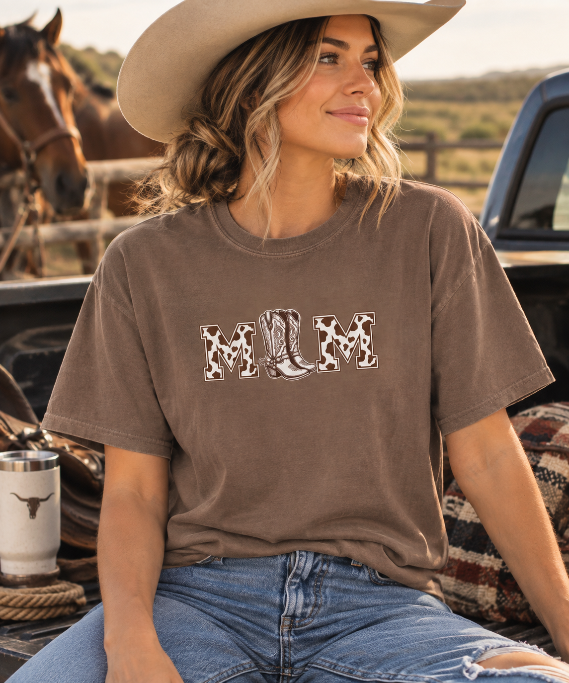 Country Mama Shirt | Western Mom T Shirt