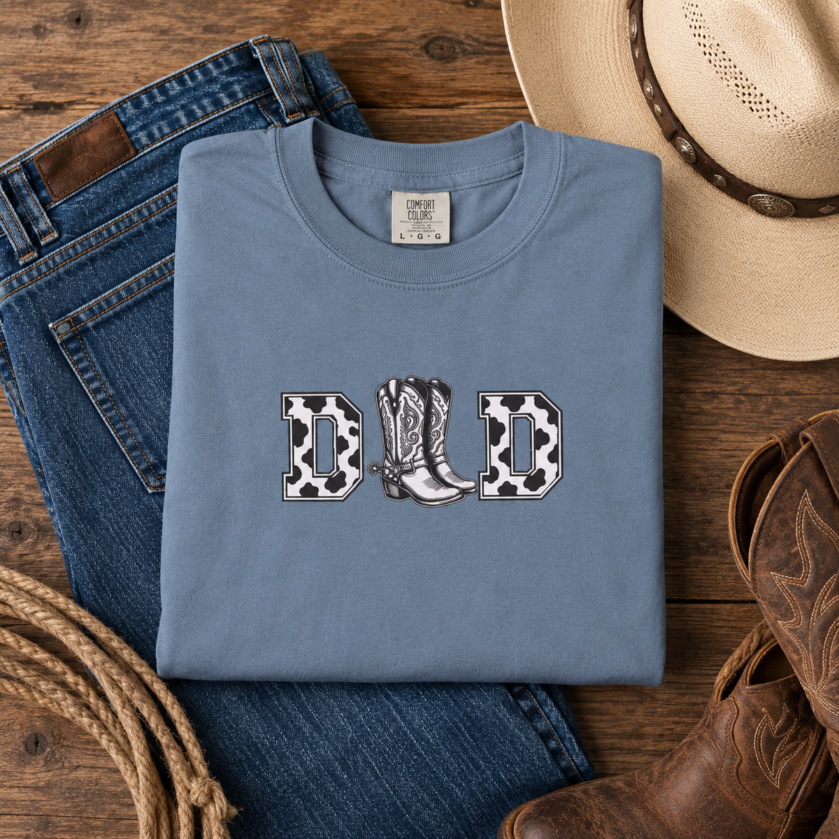 Country Dad Shirt | Cowboy Dad Gift