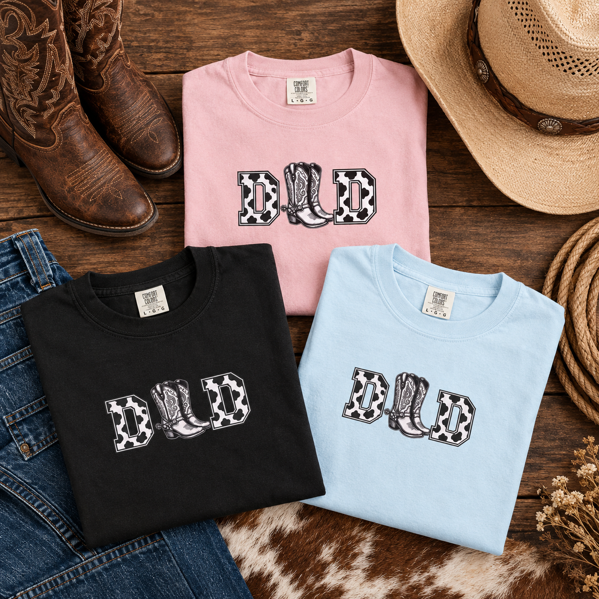 Country Dad Shirt | Cowboy Dad Gift