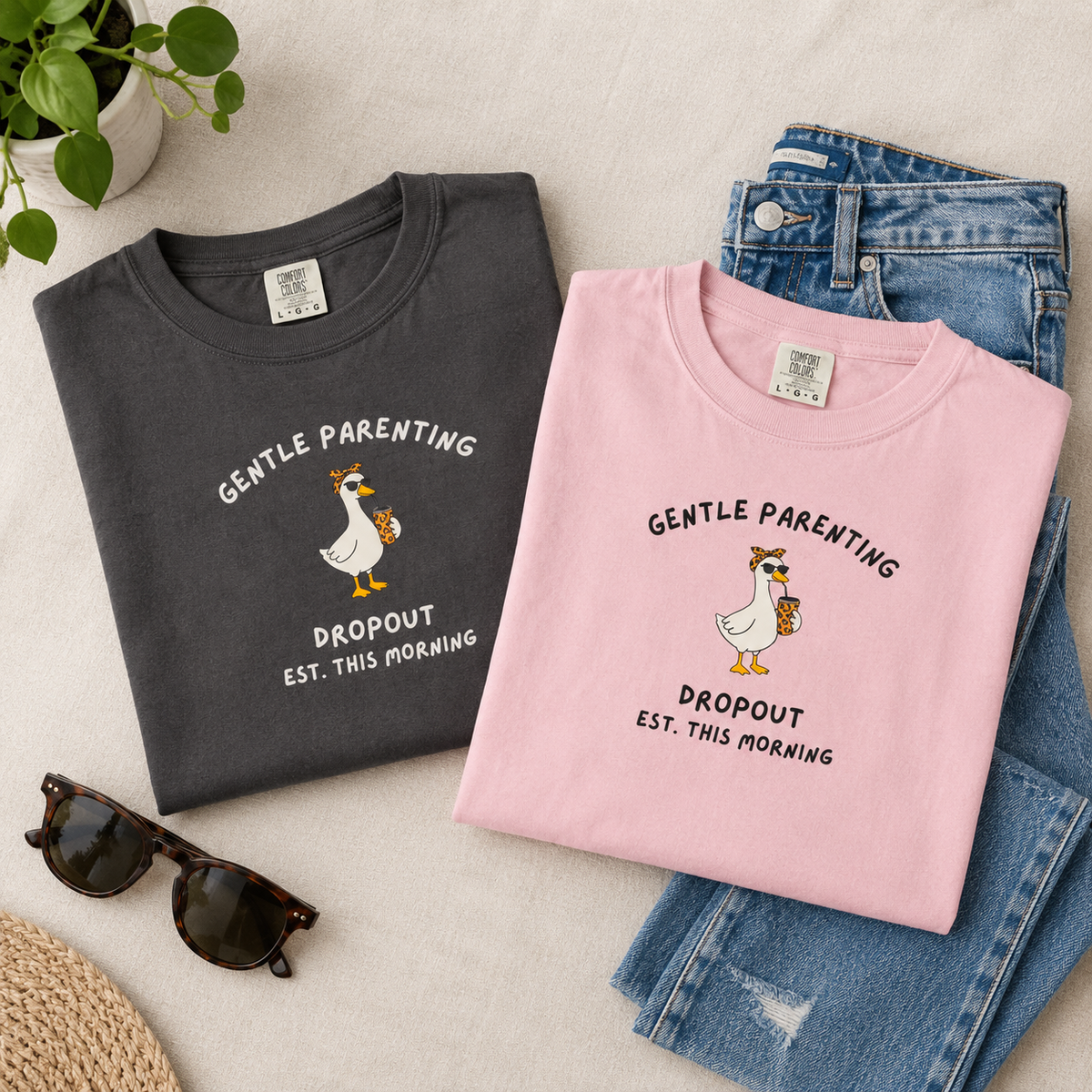 Gentle Parenting Dropout T-Shirt | Funny Parent Shirt