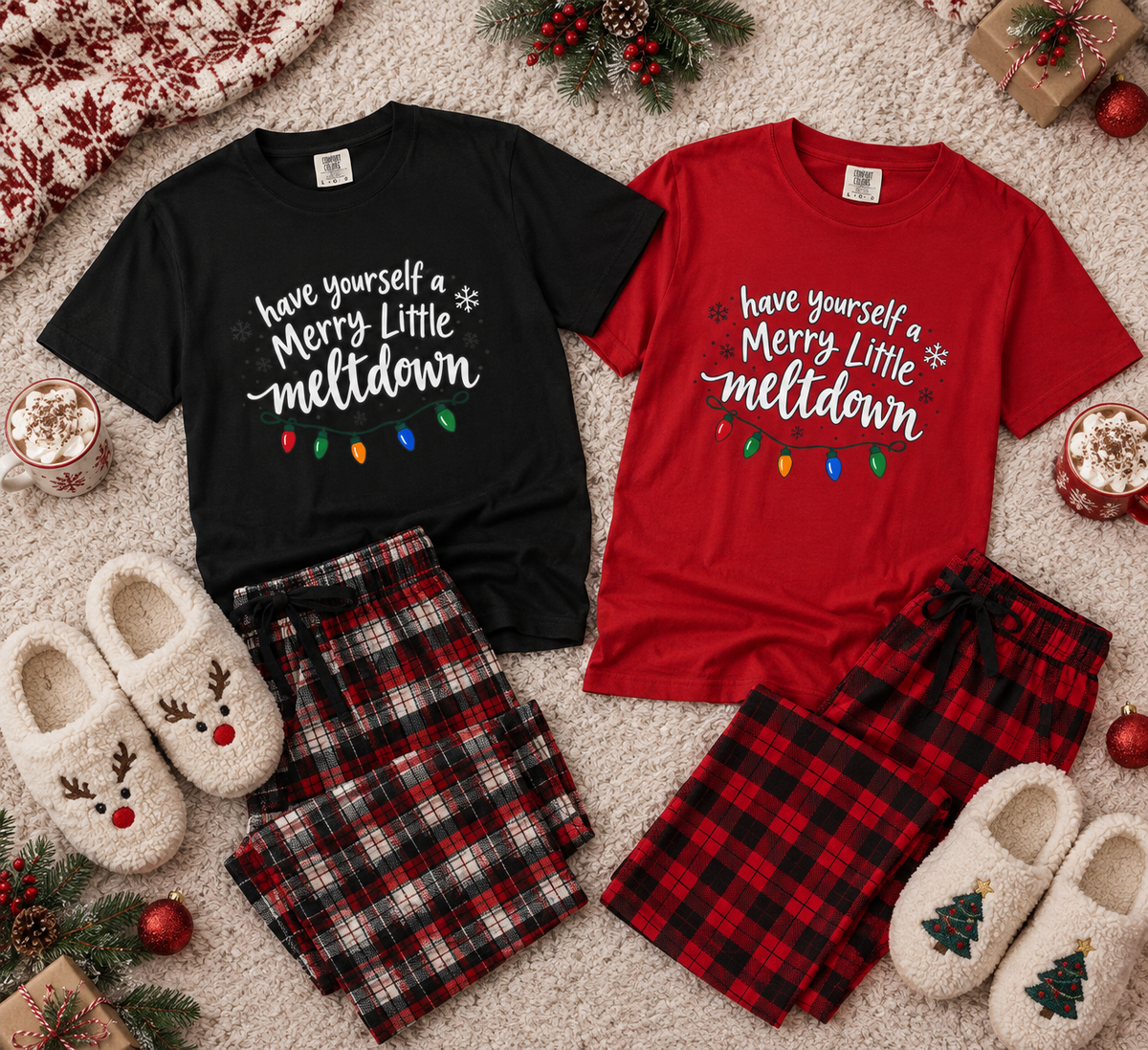 Have Yourself a Merry Little Meltdown Shirt | Funny Christmas T-Shirt