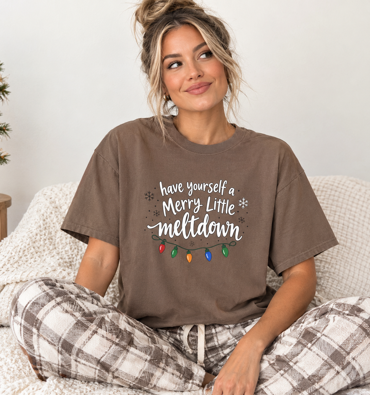 Have Yourself a Merry Little Meltdown Shirt | Funny Christmas T-Shirt