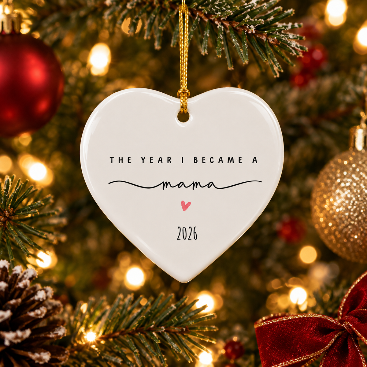 The Year I Became a Mama Ornament