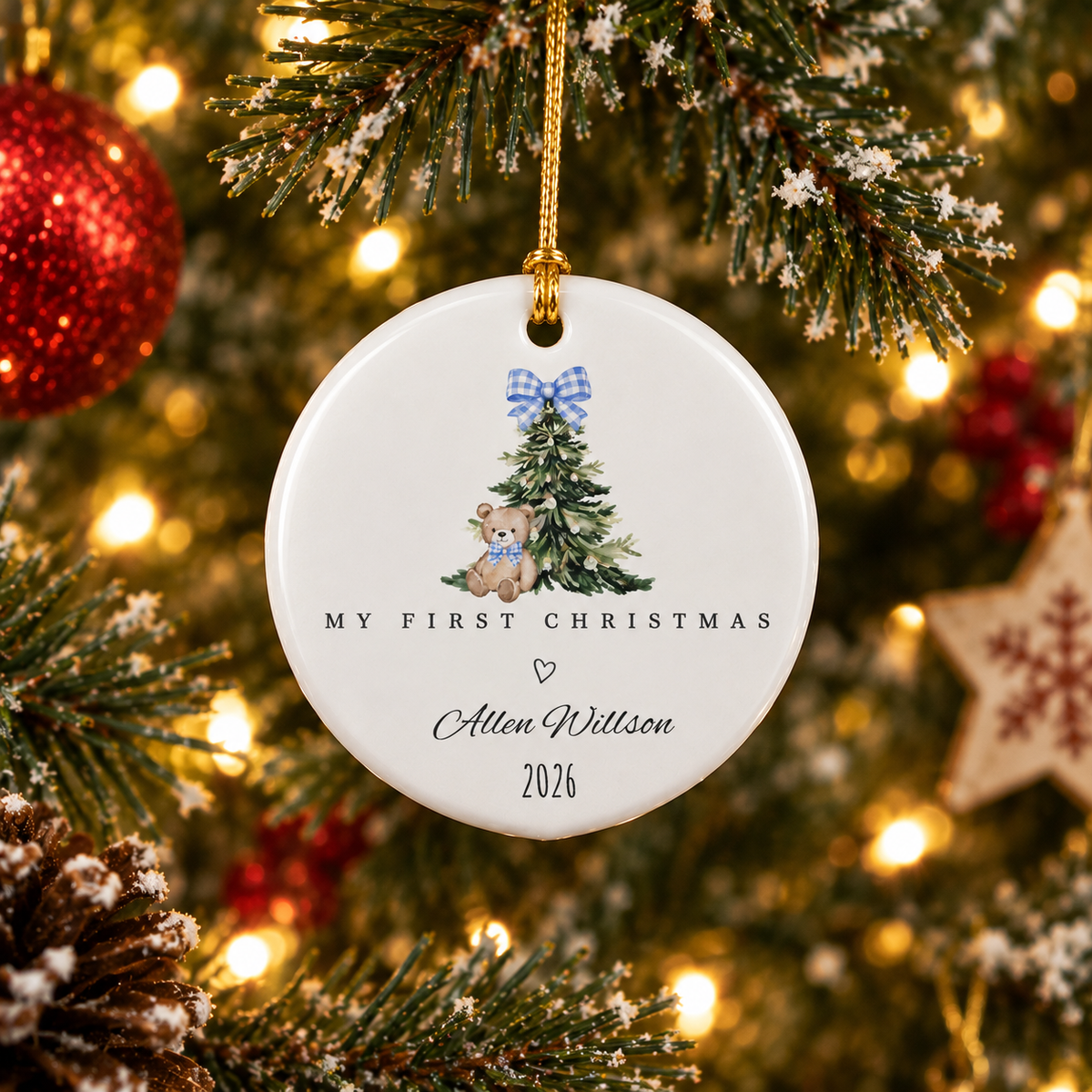 My First Christmas Ornament | Baby's First Christmas Keepsake