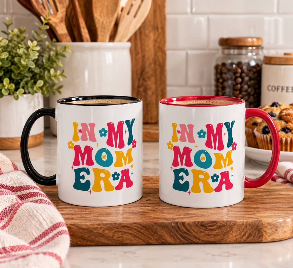 In My Mom Era Coffee Mug |Gift for Moms
