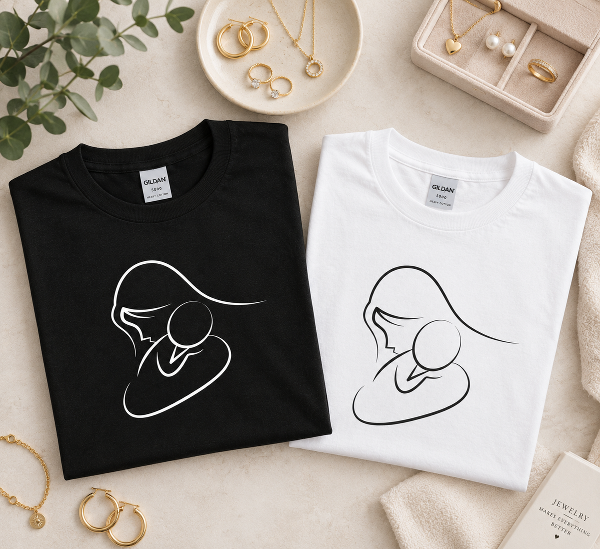 Mama & Baby Pregnancy Reveal Shirt | Pregnancy Announcement Tee