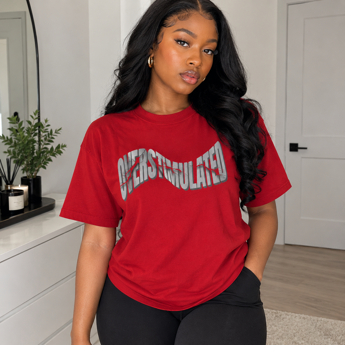 Overstimulated T-Shirt | Unisex Funny Tee