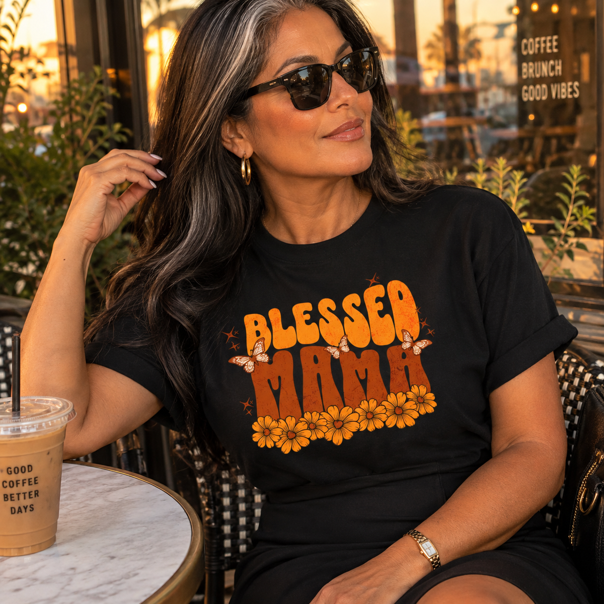 Blessed Mama T Shirt | Faith Based Mother Gift