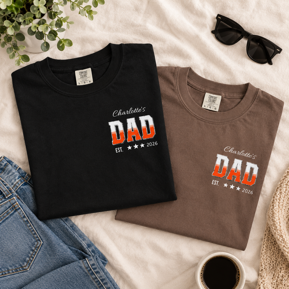 Personalized Dad Shirt |  Dad Gift