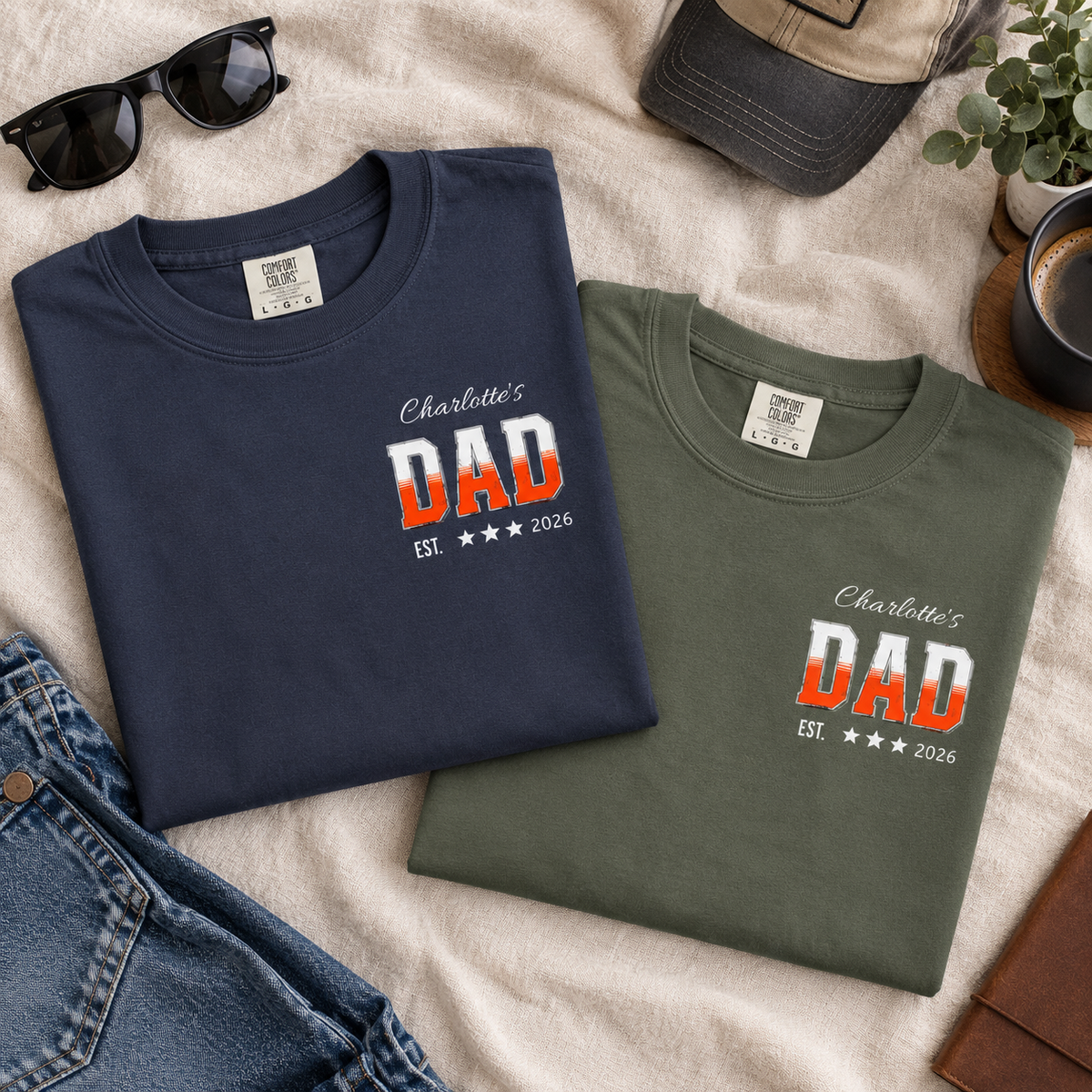 Personalized Dad Shirt |  Dad Gift