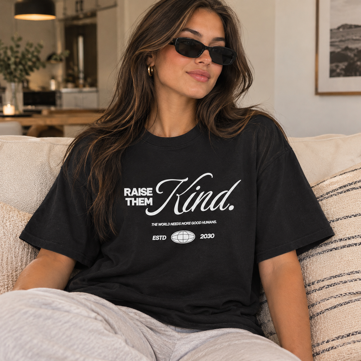 Raise Them Kind T-Shirt | Parenting Shirt