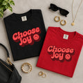 Choose Joy T-Shirt | Smiley Face Tee