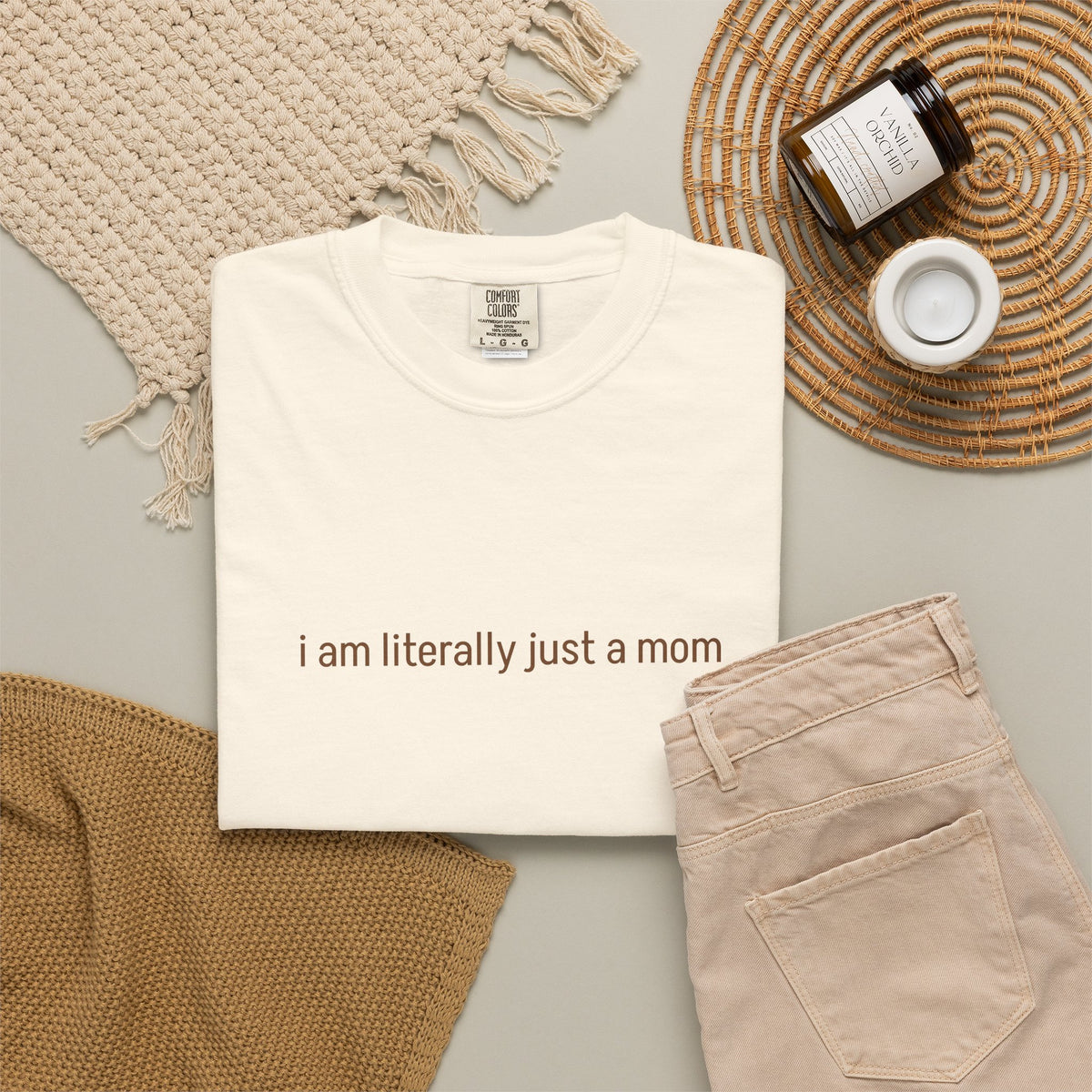 I'm Literally Just a Mom Shirt | Mom Gift