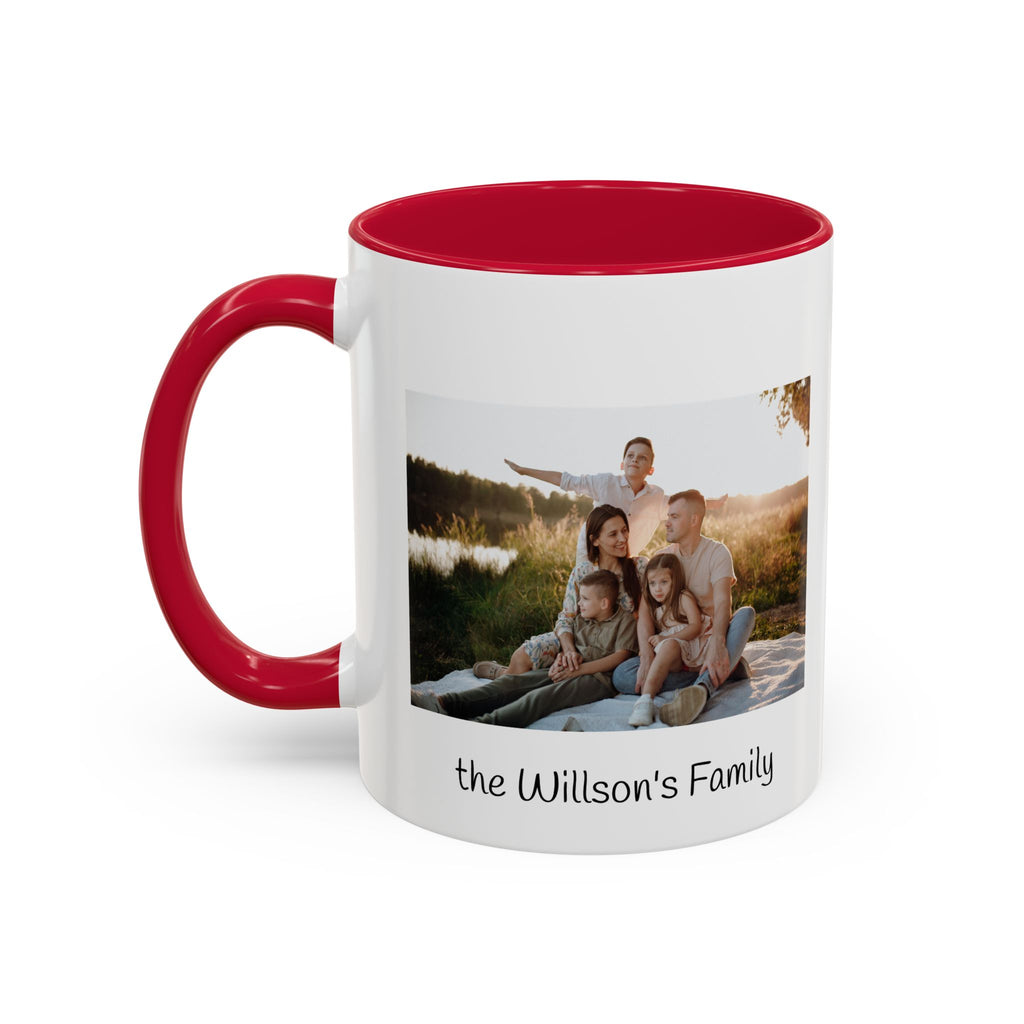 Personalized Family Photo Coffee Mug